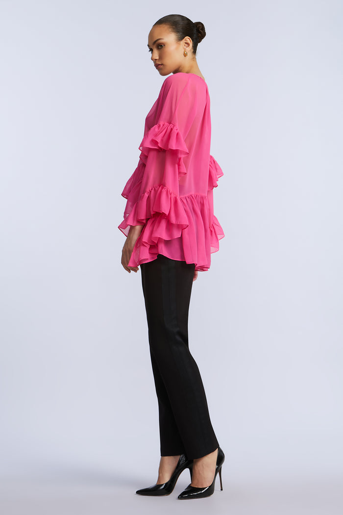 Ruffle Swing Top
