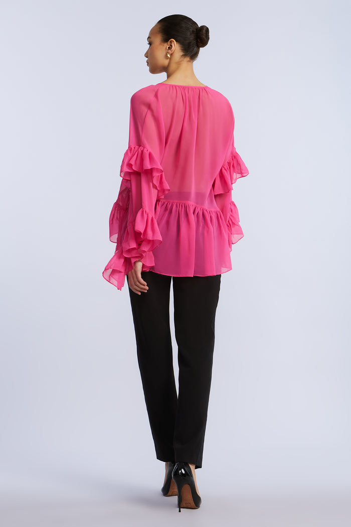 Ruffle Swing Top