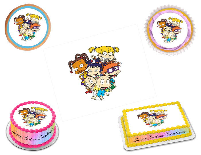 Rugrats Edible Image Frosting Sheet #6 (70+ sizes)