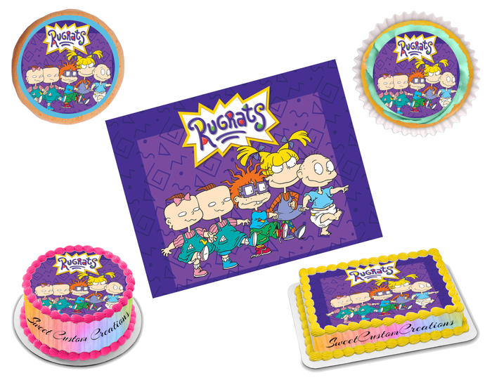 Rugrats Edible Image Frosting Sheet #8 (70+ sizes)