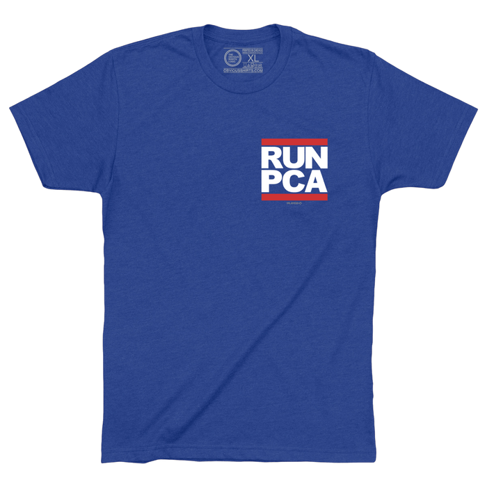 Run PCA. (Pocket Logo) shirt featuring Pete Crow-Armstrong by Obvious Shirts