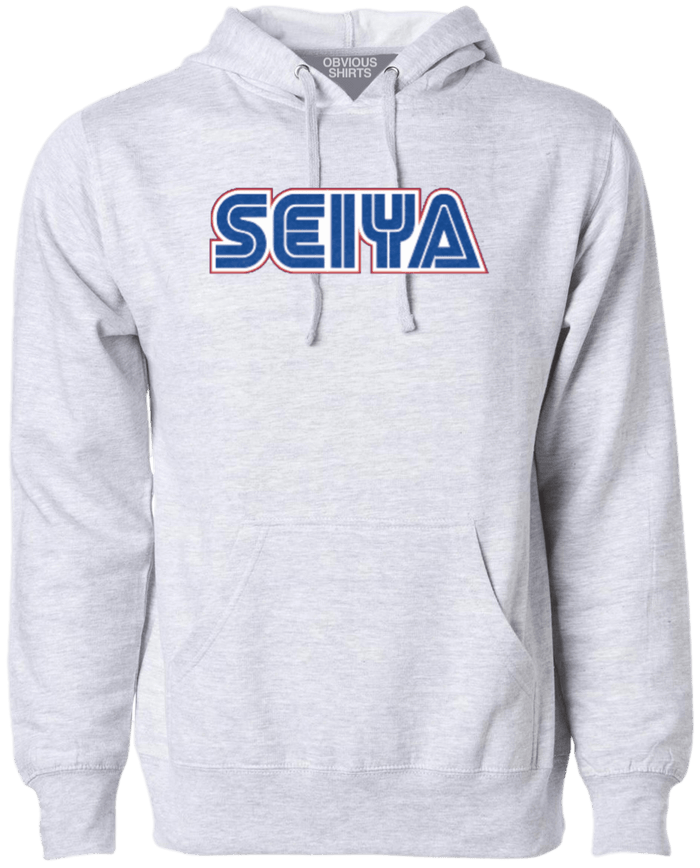 SEIYA (GREY HOODED SWEATSHIRT) - OBVIOUS SHIRTS.