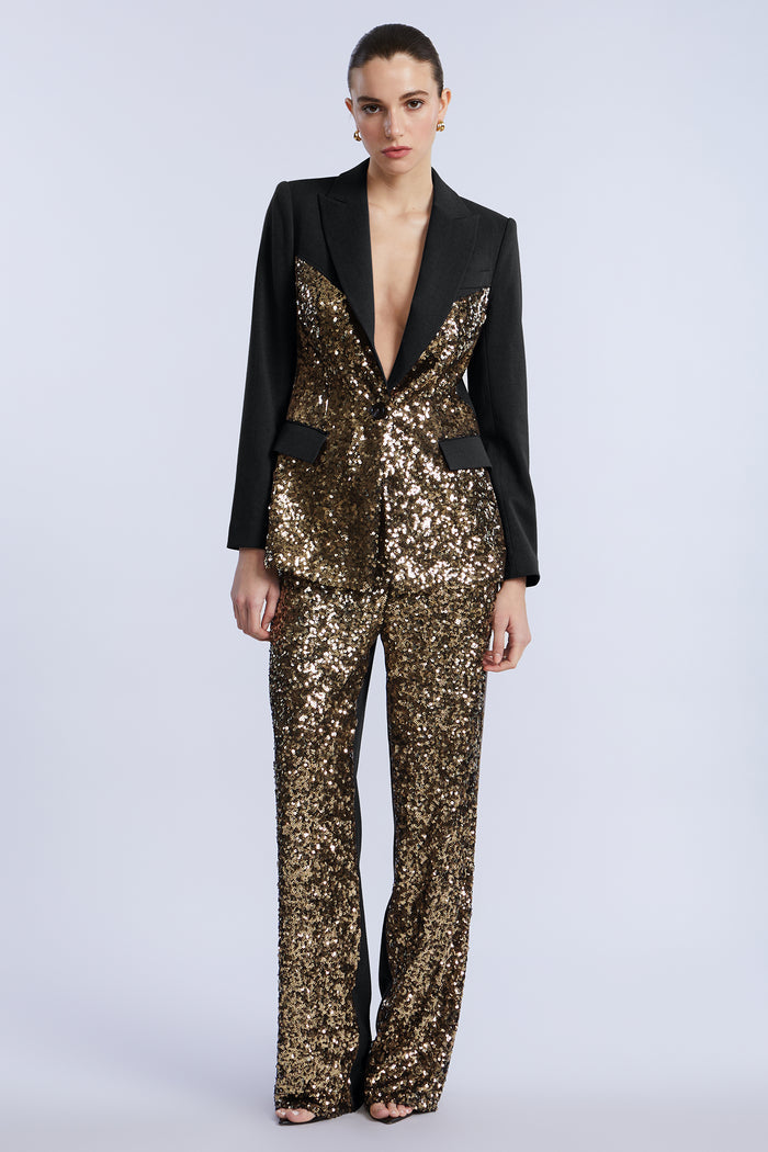 Sequin Mix Blazer
