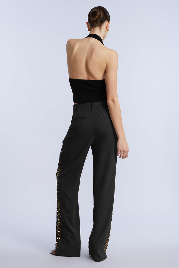 Sequin Mix Pant