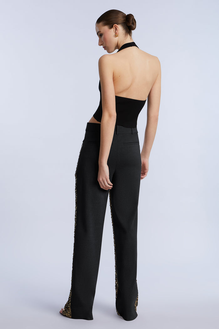 Sequin Mix Pant
