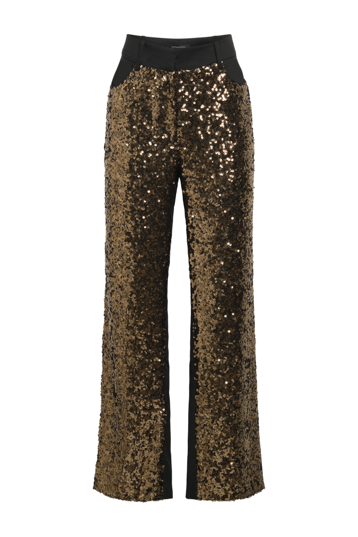 Sequin Mix Pant
