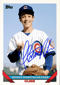 AUTOGRAPHED BASEBALL CARD SIGNED BY THOMAS IAN NICHOLAS - OBVIOUS SHIRTS