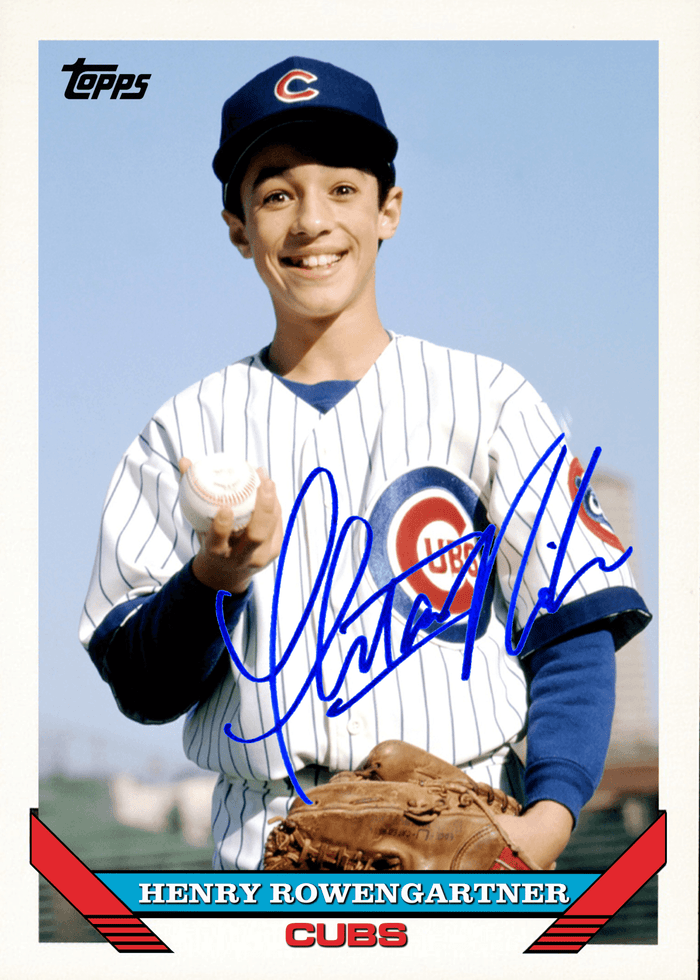 AUTOGRAPHED BASEBALL CARD SIGNED BY THOMAS IAN NICHOLAS - OBVIOUS SHIRTS