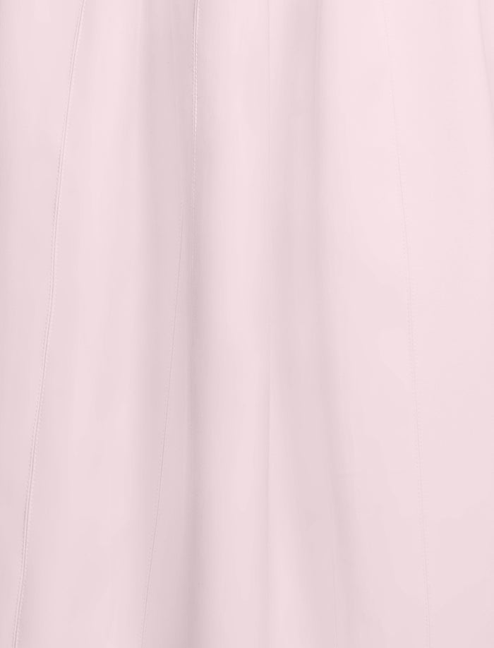 Solid Structured Gown