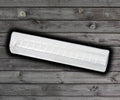 S.T.A Seed Trough w/Separator 15 Inch Clear