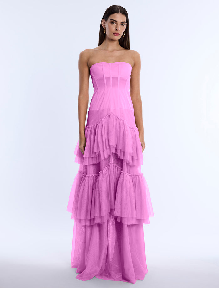 Strapless Corset Gown