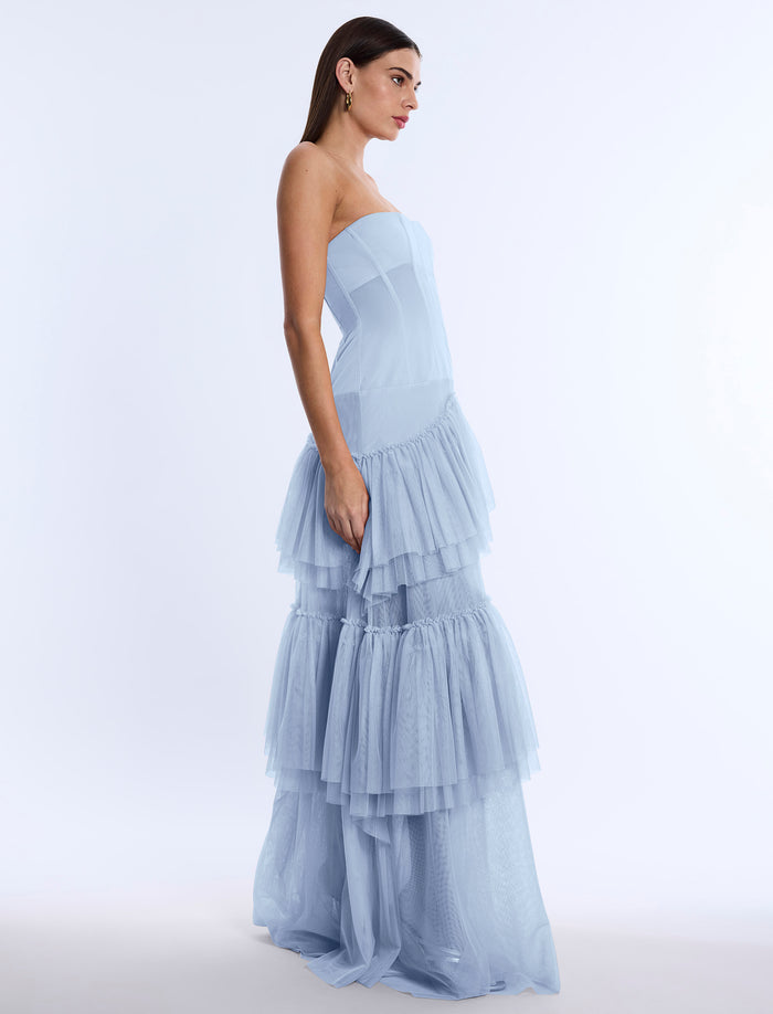 Strapless Corset Gown