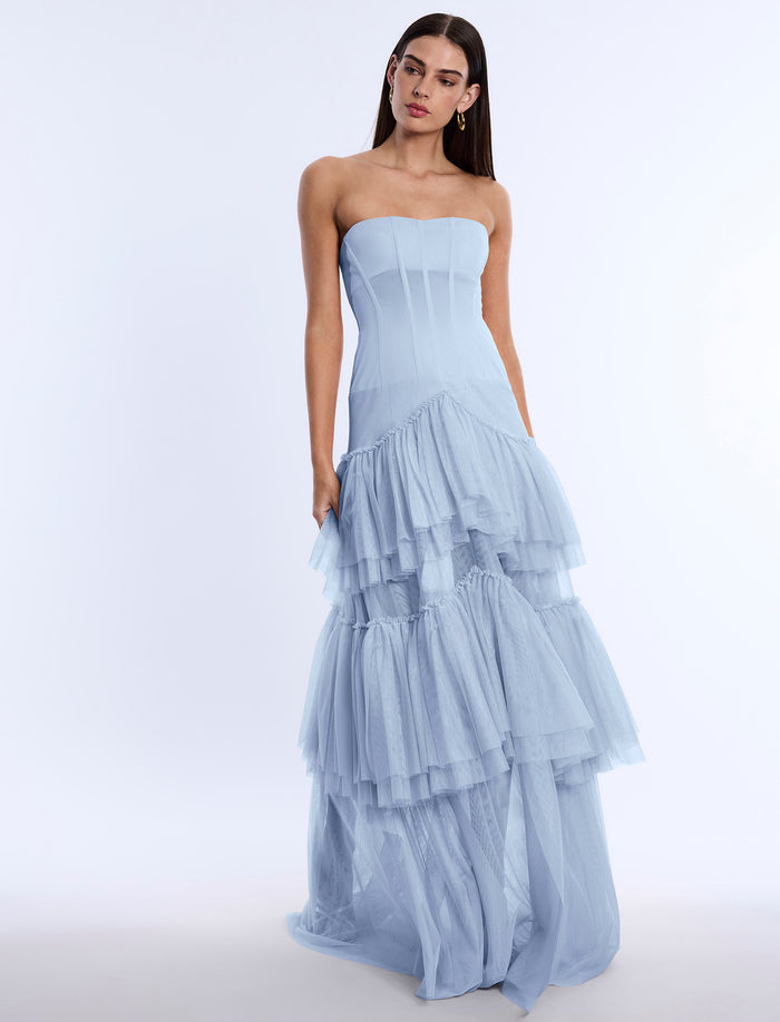 Strapless Corset Gown