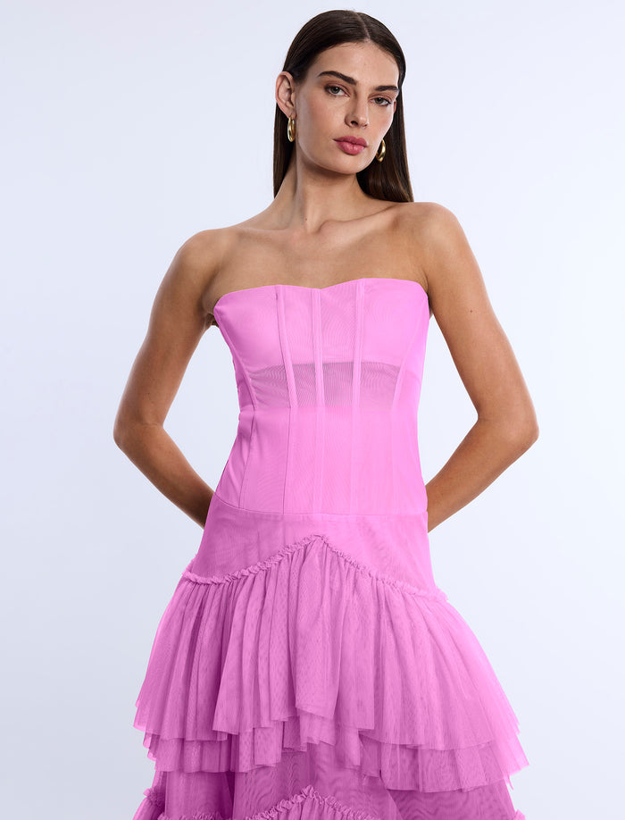 Strapless Corset Gown