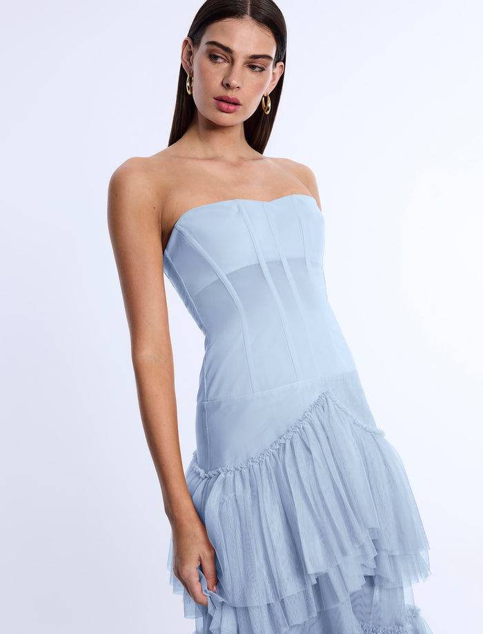 Strapless Corset Gown
