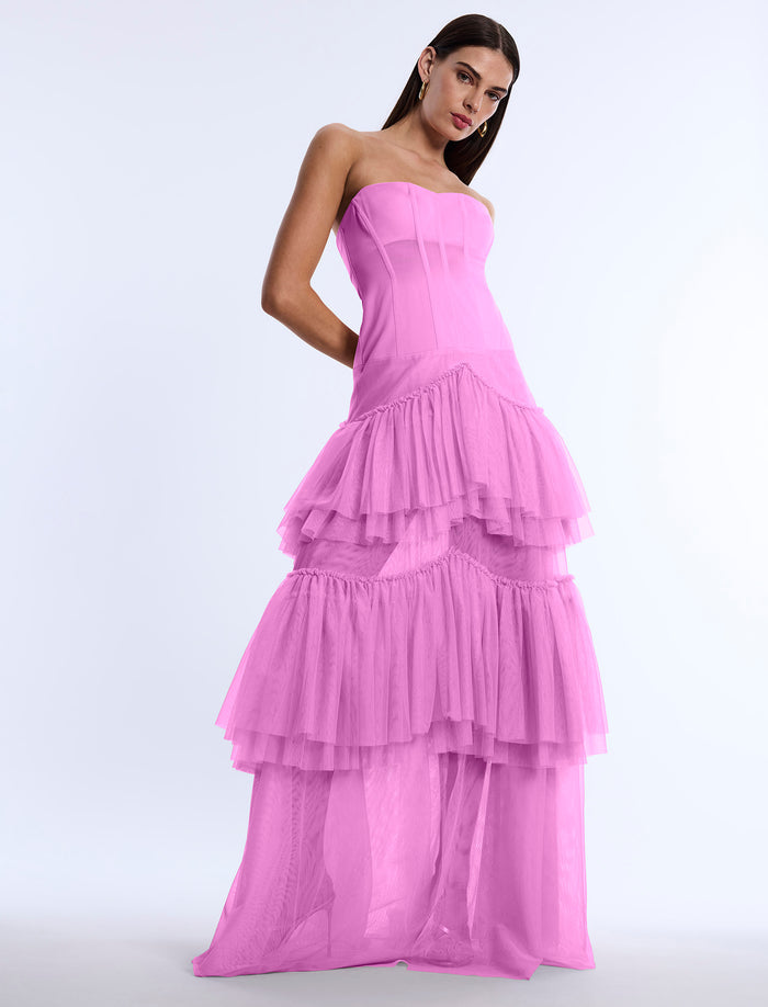 Strapless Corset Gown