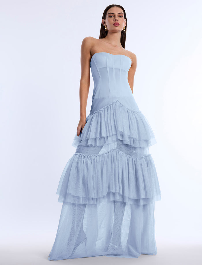 Strapless Corset Gown