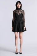 Stretch Lace Bubble Dress