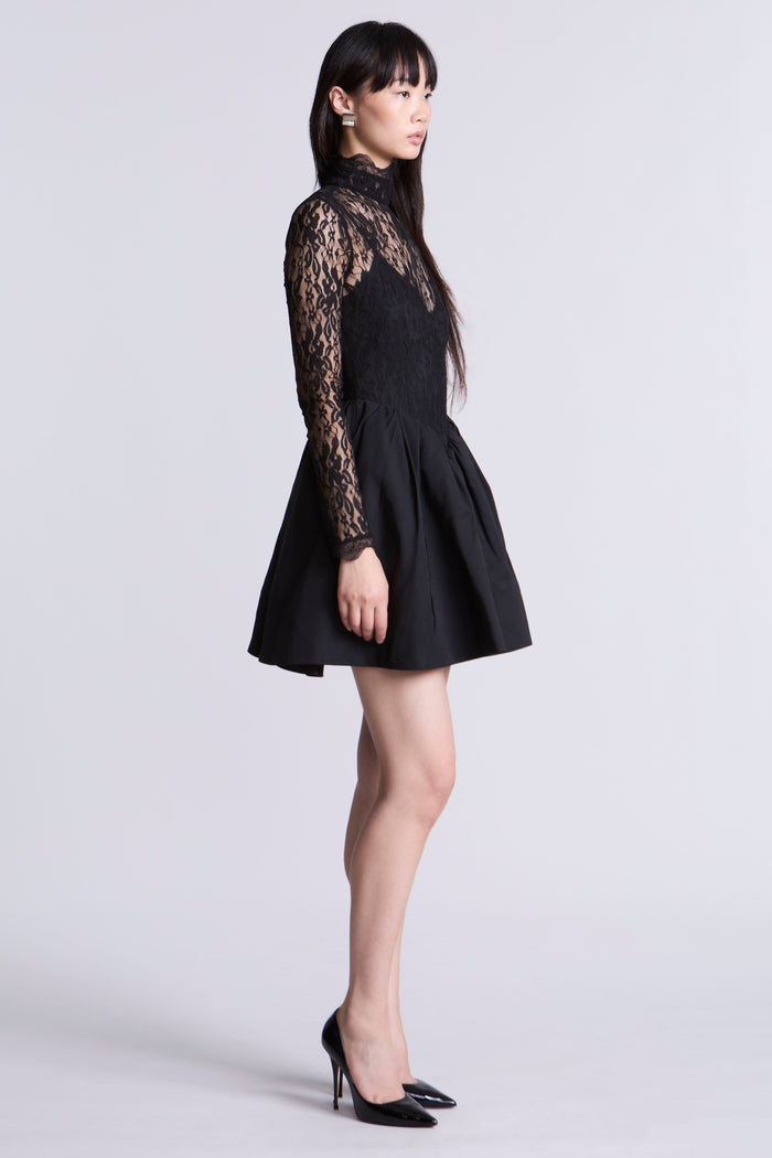 Stretch Lace Bubble Dress