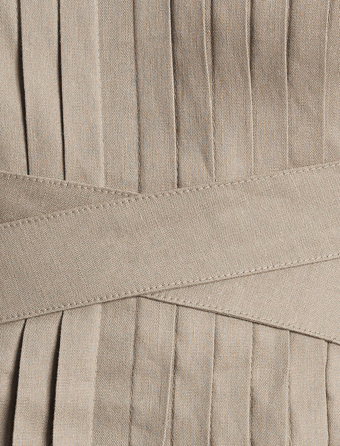 Stretch Linen Top