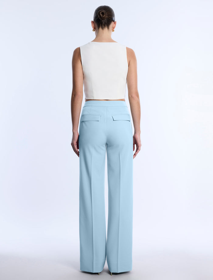 Tailored Straight Leg Pant