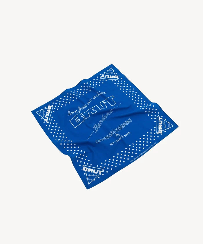THE ARCHIVE BANDANA Bandana ONE SIZE / BLUE - BRUT Clothing