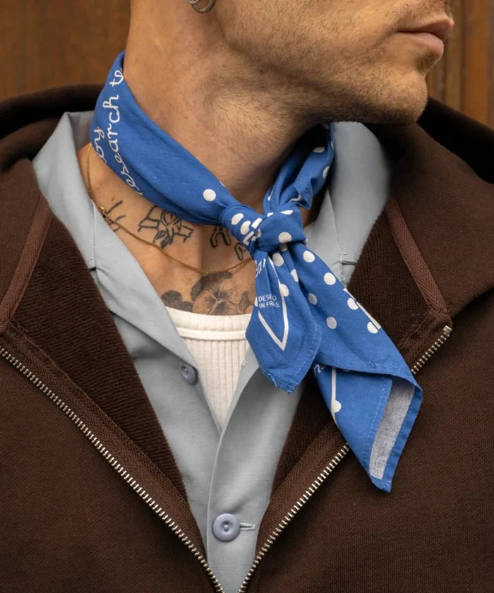 THE ARCHIVE BANDANA Bandana ONE SIZE / BLUE - BRUT Clothing