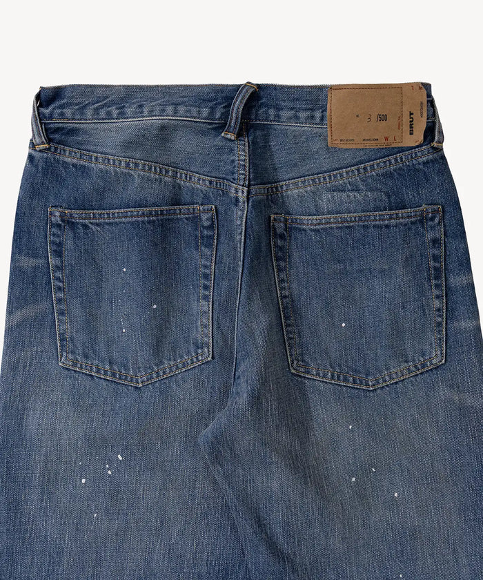 THE ARCHIVES DENIM Pants US26 / FR36 / STAINED MID BLUE - BRUT Clothing