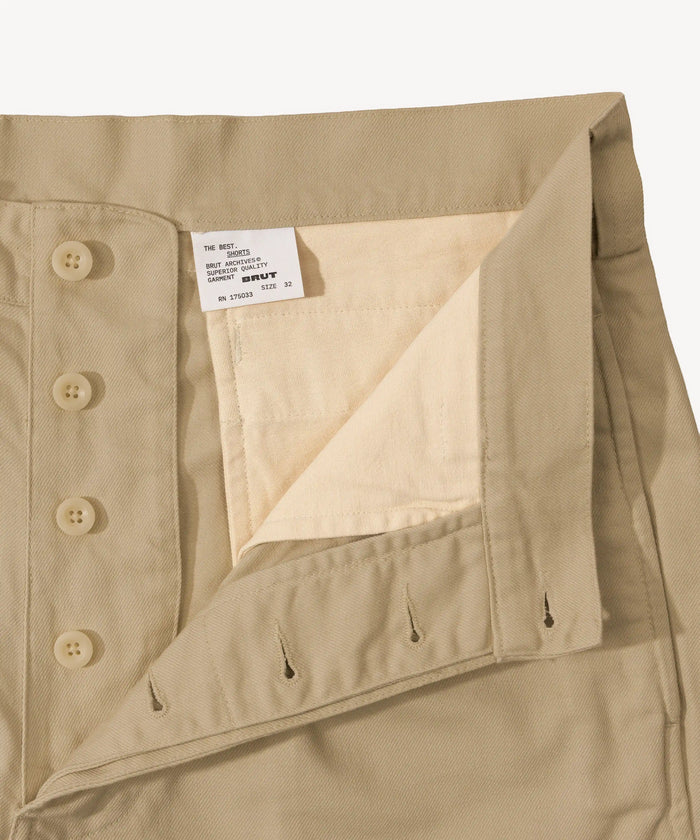 THE BEST SHORTS Shorts US26 / FR36 / BEIGE - BRUT Clothing
