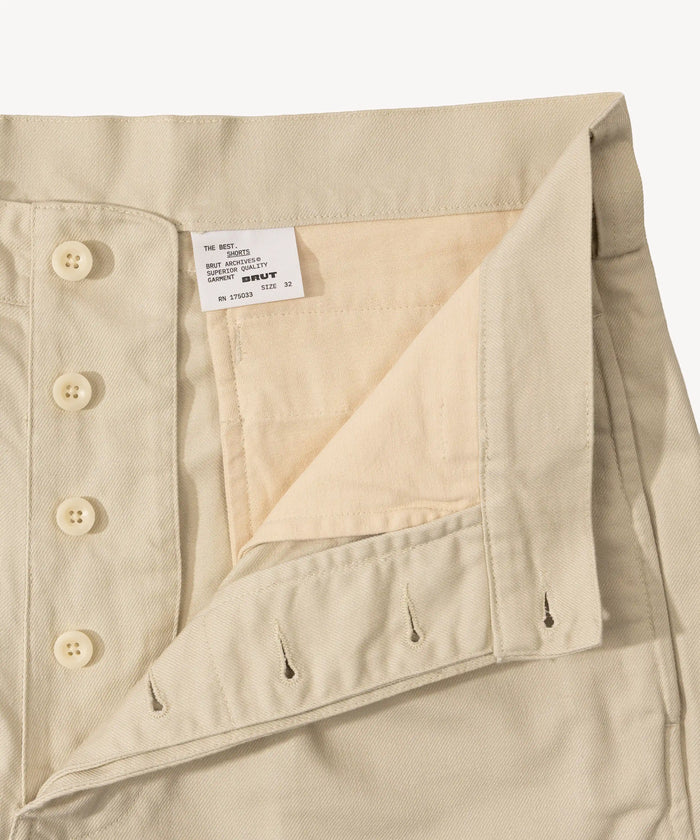 THE BEST SHORTS Shorts US26 / FR36 / NATURAL - BRUT Clothing