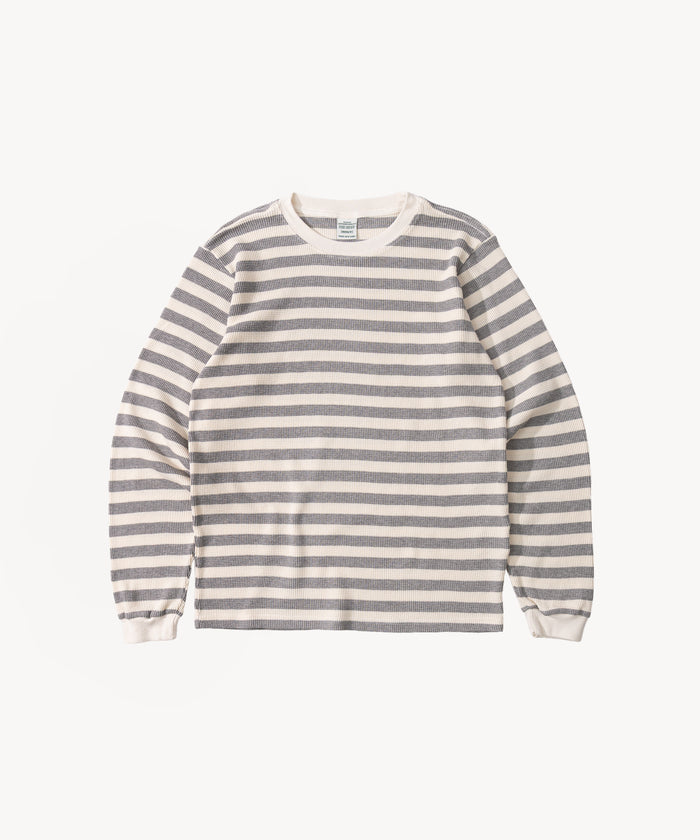 THE BEST THERMAL T-Shirts X-SMALL / GREY STRIPE - BRUT Clothing