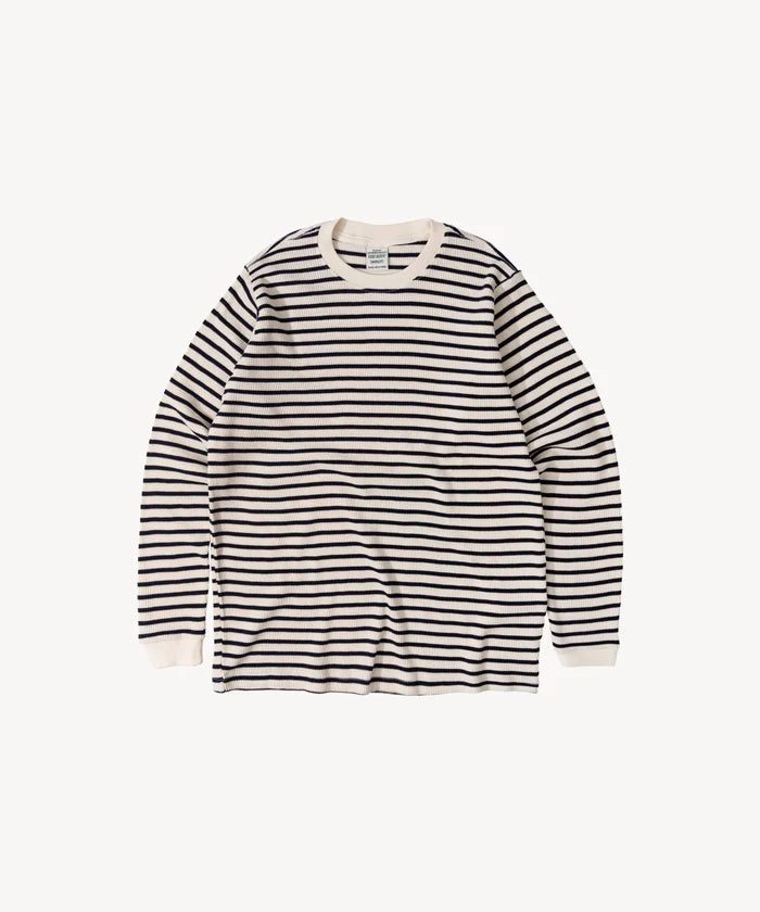 THE BEST THERMAL T-Shirts X-SMALL / THIN NAVY STRIPE - BRUT Clothing