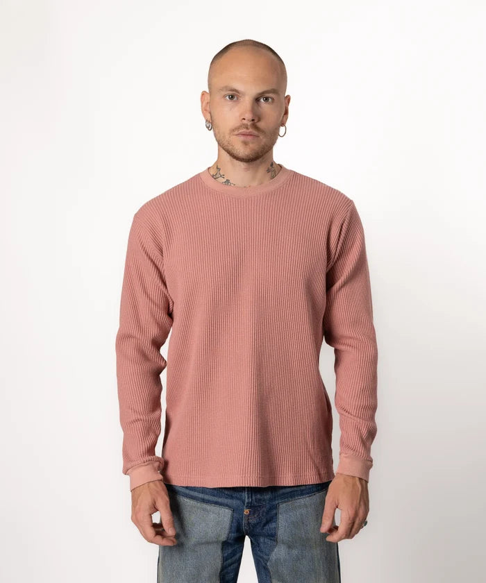 THE BEST THERMAL T-Shirts X-SMALL / DUSTY PINK - BRUT Clothing