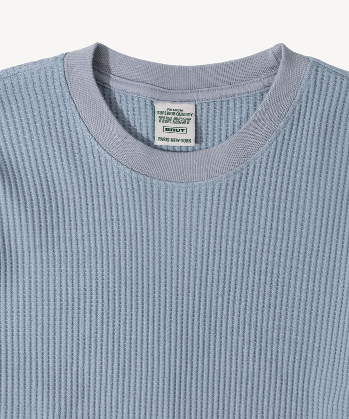 THE BEST THERMAL T-Shirts X-SMALL / BLUE - BRUT Clothing