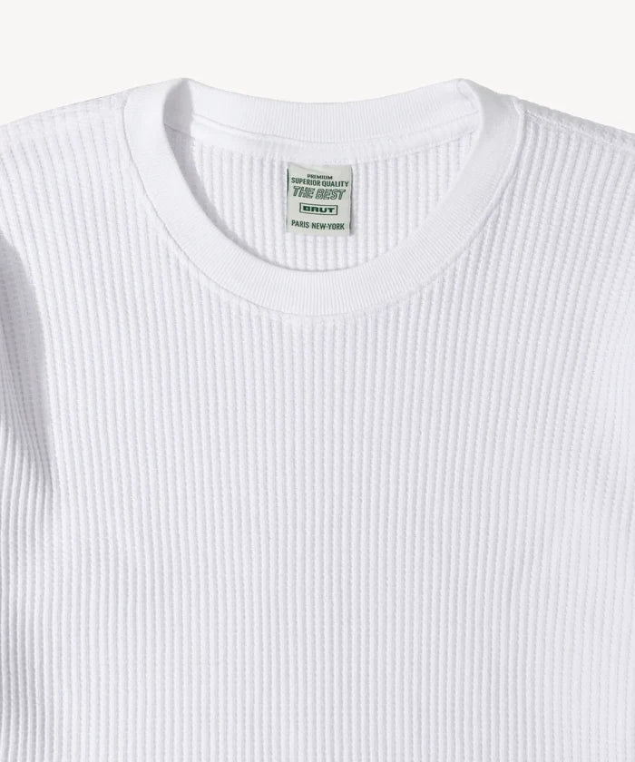 THE BEST THERMAL T-Shirts X-SMALL / OPTIC WHITE - BRUT Clothing