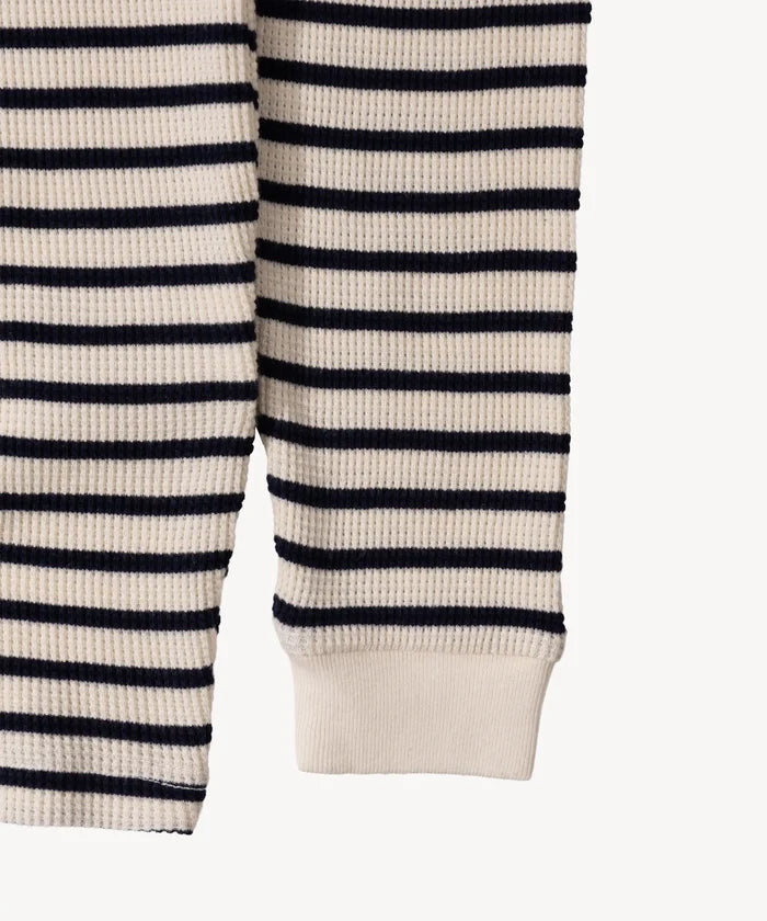THE BEST THERMAL T-Shirts X-SMALL / THIN NAVY STRIPE - BRUT Clothing