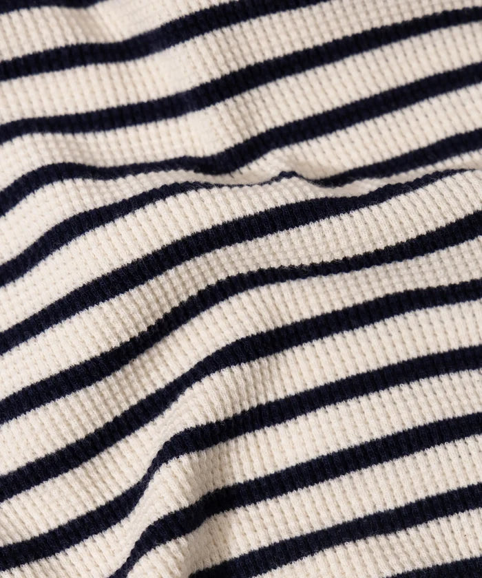 THE BEST THERMAL T-Shirts X-SMALL / THIN NAVY STRIPE - BRUT Clothing