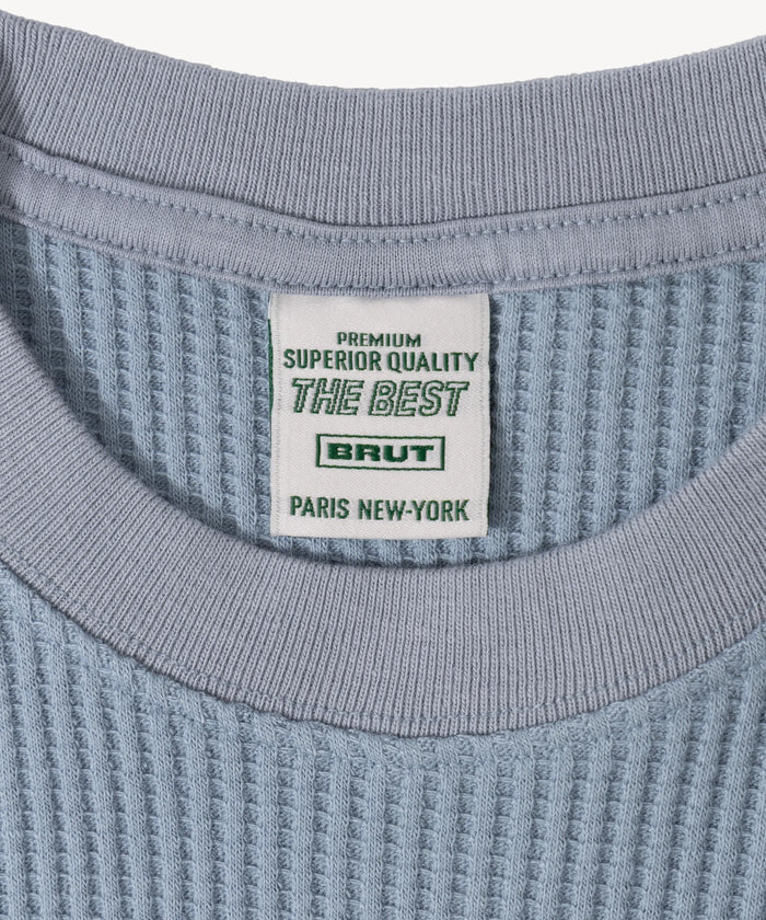 THE BEST THERMAL T-Shirts X-SMALL / BLUE - BRUT Clothing