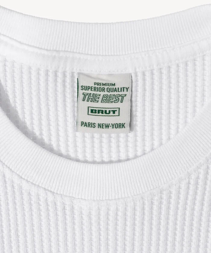 THE BEST THERMAL T-Shirts X-SMALL / OPTIC WHITE - BRUT Clothing