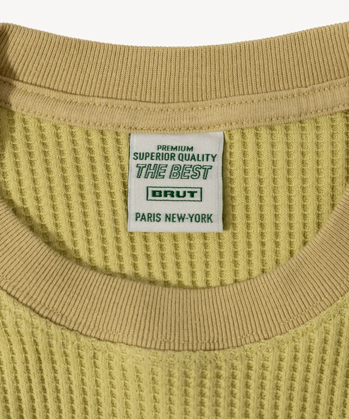 THE BEST THERMAL T-Shirts X-SMALL / PEAR - BRUT Clothing