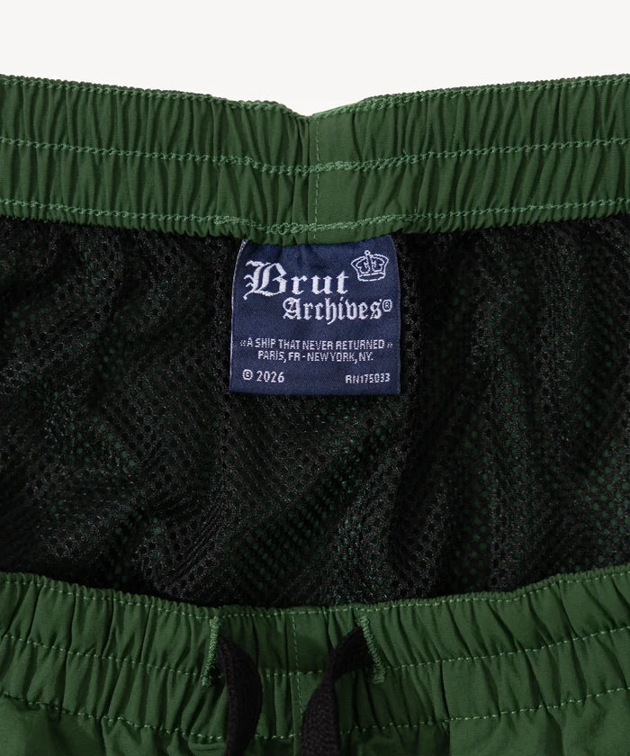 THE BOARD SHORTS Shorts X-SMALL / GREEN - BRUT Clothing