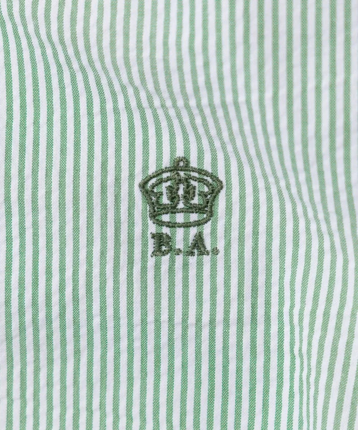THE BUTTON DOWN SHIRT Shirts X-SMALL / GREEN - BRUT Clothing