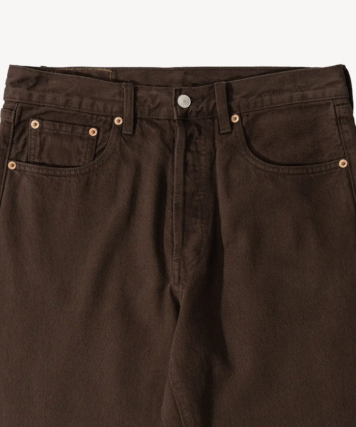 THE CLASSIC DENIM Pants US26 / FR36 / OVERDYED PROCESS - BROWN - BRUT Clothing
