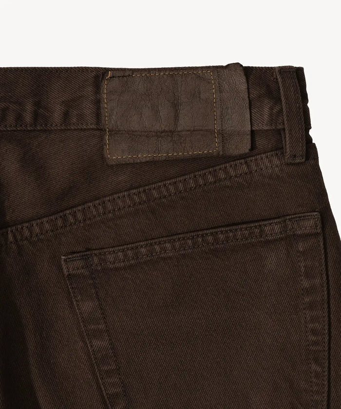 THE CLASSIC DENIM Pants US26 / FR36 / OVERDYED PROCESS - BROWN - BRUT Clothing