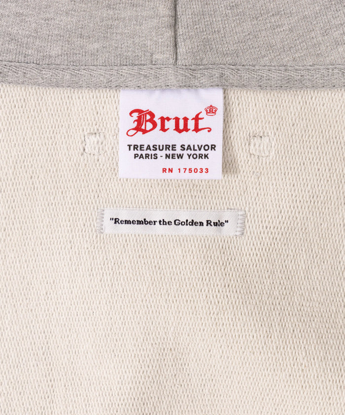 THE CLASSIC HOODIE Sweatshirts X-SMALL / HEATHER GREY - BRUT Clothing