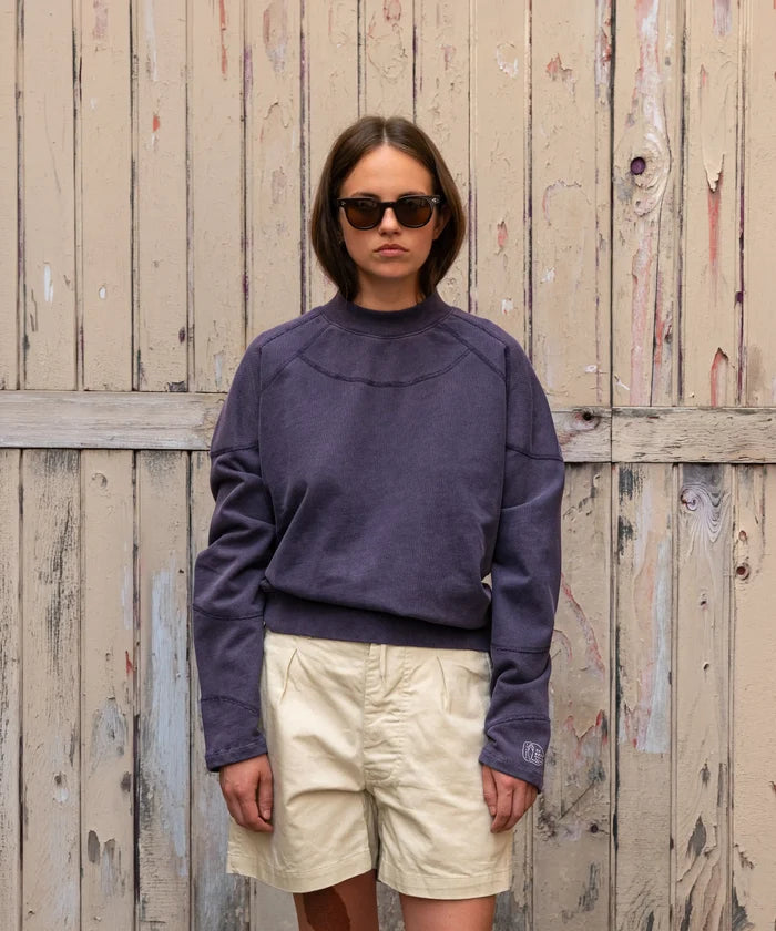 THE DIVING SWEAT Sweatshirts X-SMALL / FADED DEEP BLUE - BRUT Clothing