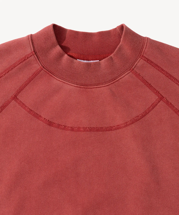 THE DIVING SWEAT Sweatshirts X-SMALL / FADED RED - BRUT Clothing