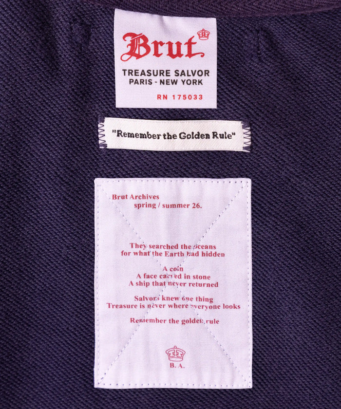 THE DIVING SWEAT Sweatshirts X-SMALL / FADED DEEP BLUE - BRUT Clothing