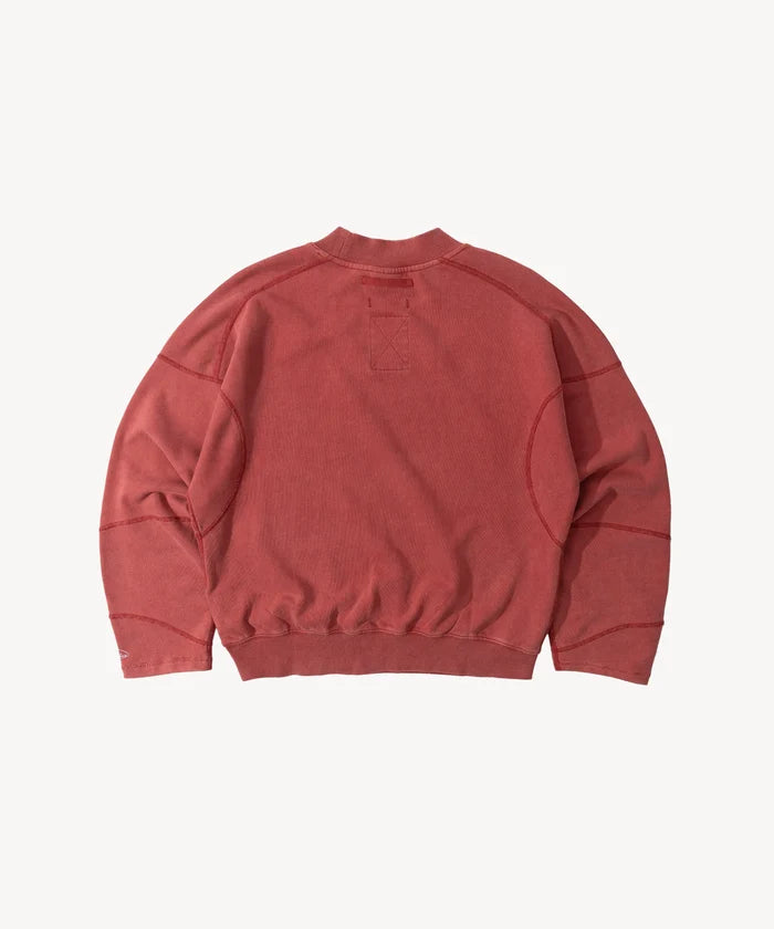 THE DIVING SWEAT Sweatshirts X-SMALL / FADED RED - BRUT Clothing