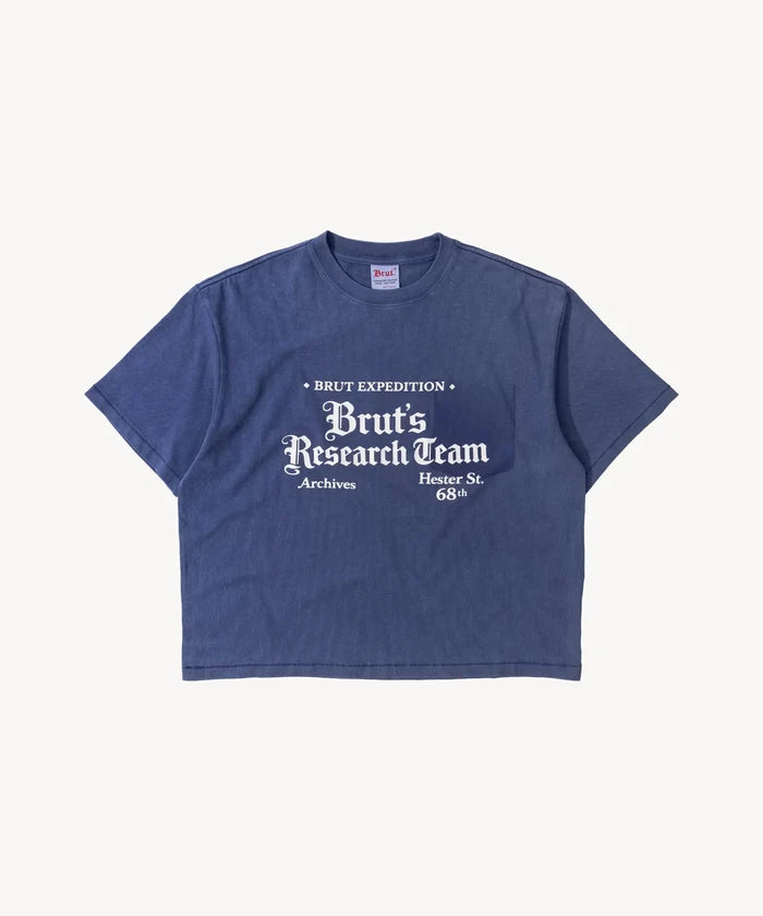 THE EXPEDITION TEE T-Shirts X-SMALL / FADED BLUE - BRUT Clothing